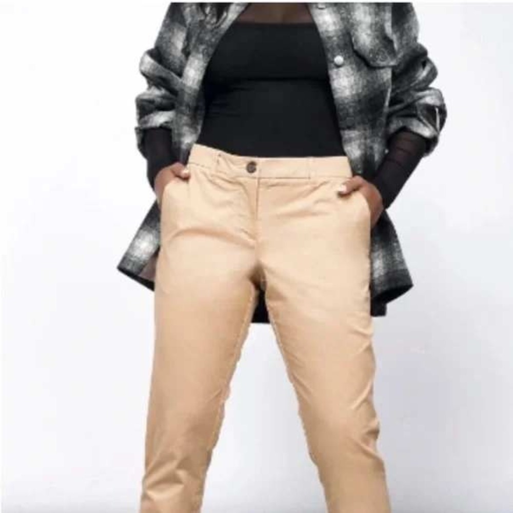 Wildfang The Essential Trouser‎ in Camel Size 14 NEW